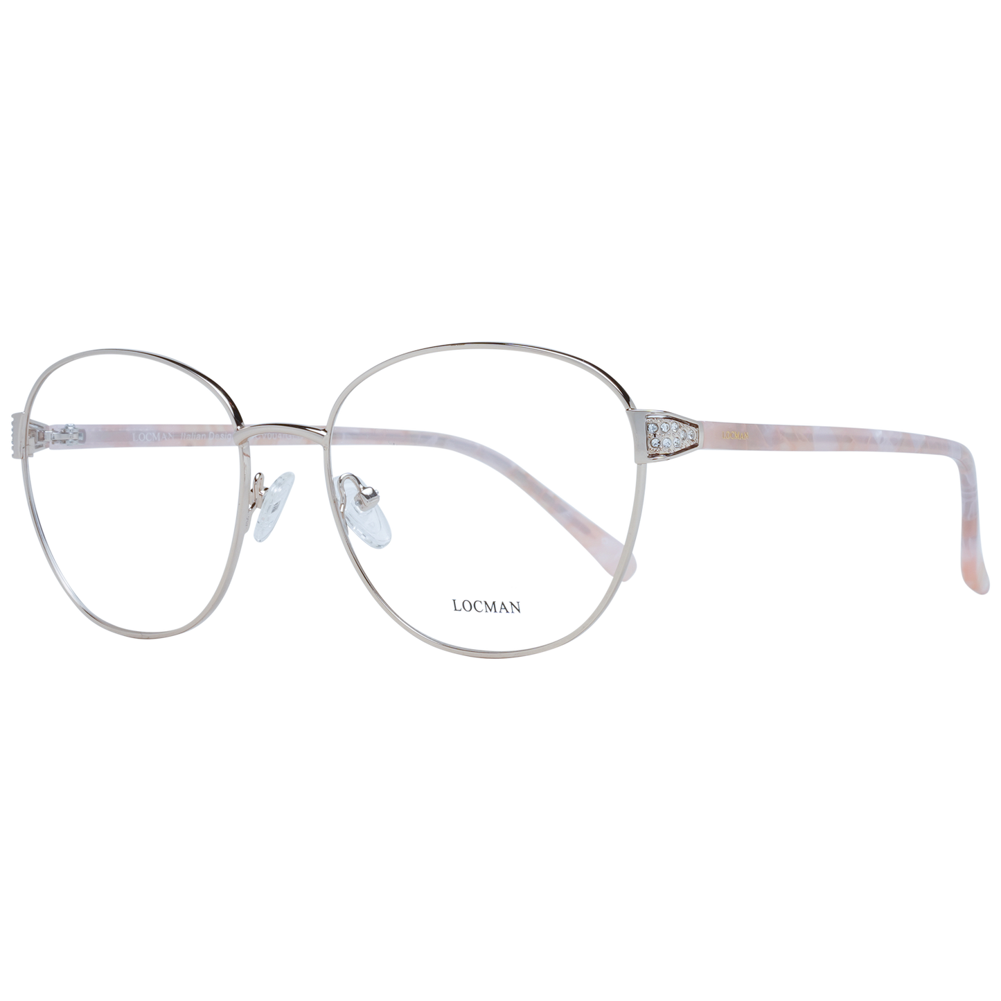Locman Optical Frame LOCV004 GLD 58