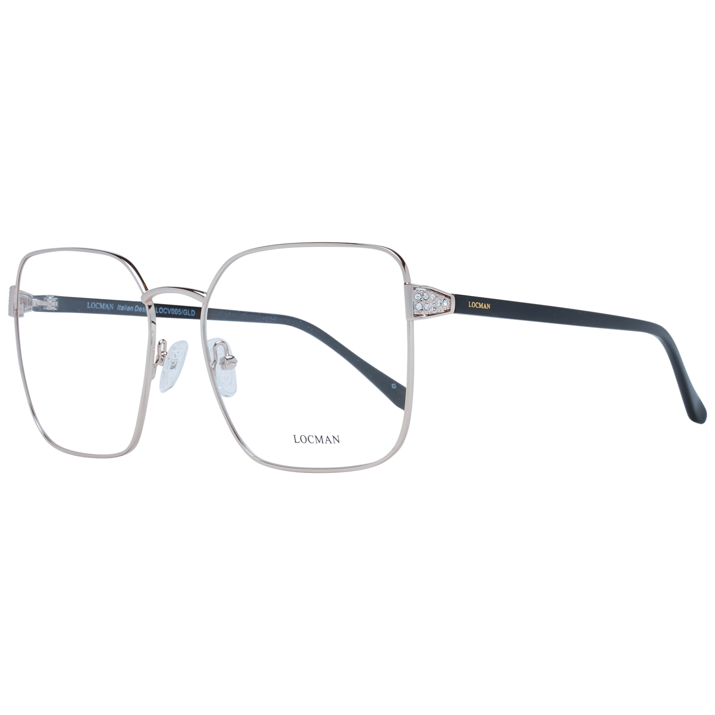 Locman Optical Frame LOCV005 GLD 57