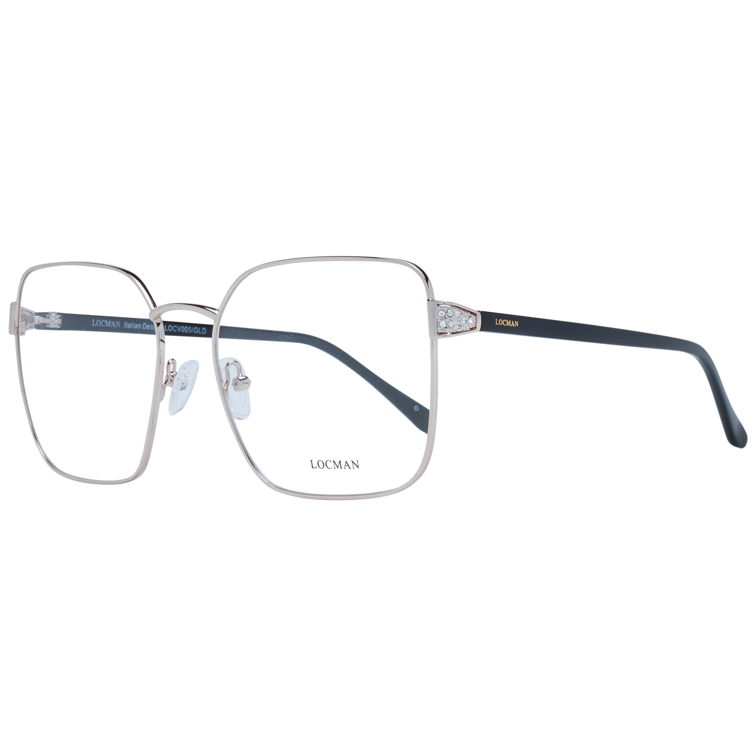 Locman Optical Frame LOCV005 GLD 57