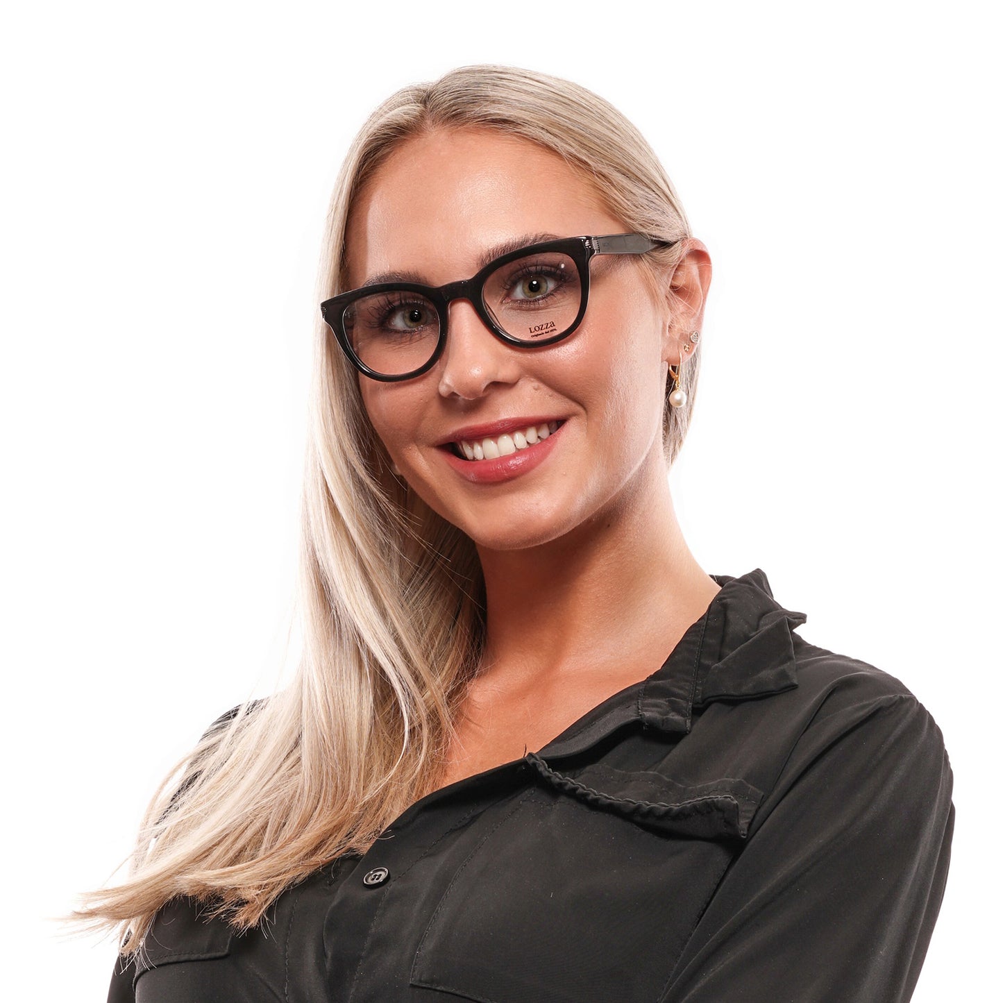 Lozza Optical Frame VL4124 BLKY 47
