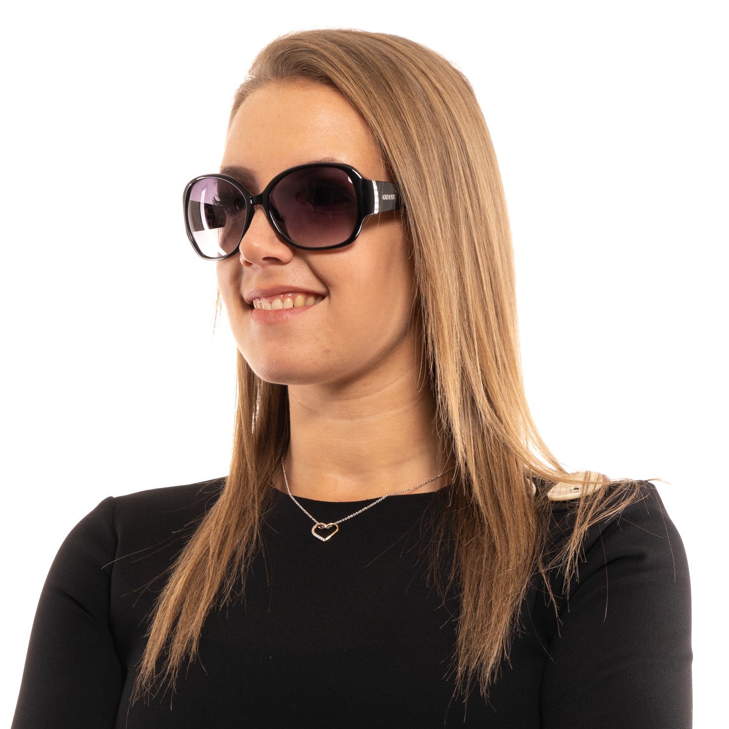 Guess Sunglasses GF0284 01B 60