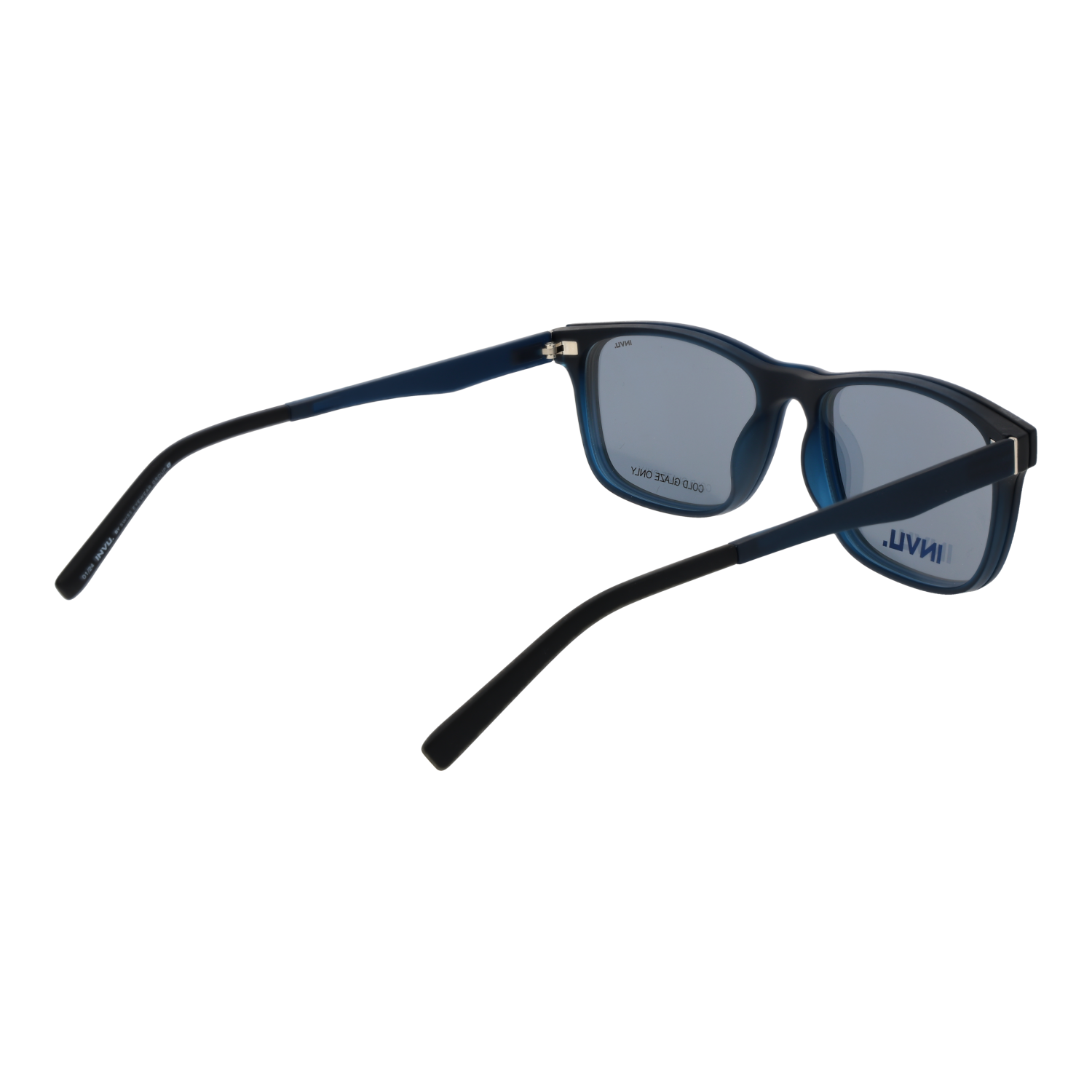Invu Frames with Sunglasses-Clips M4253 B 56