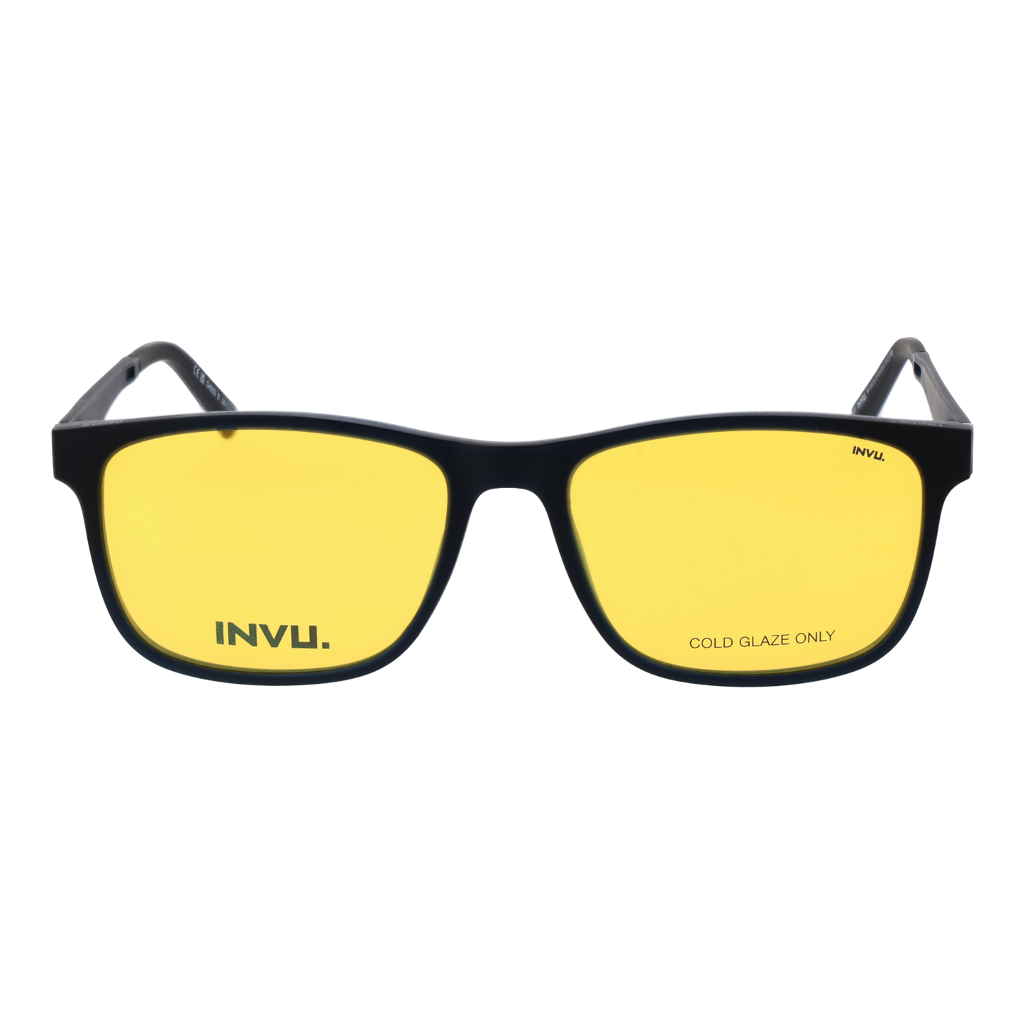 Invu Frames with Sunglasses-Clips M4253 B 56