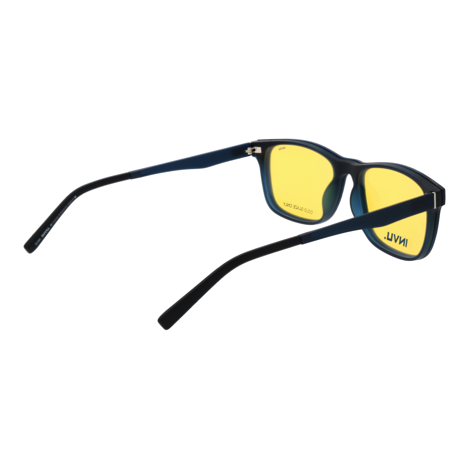 Invu Frames with Sunglasses-Clips M4253 B 56