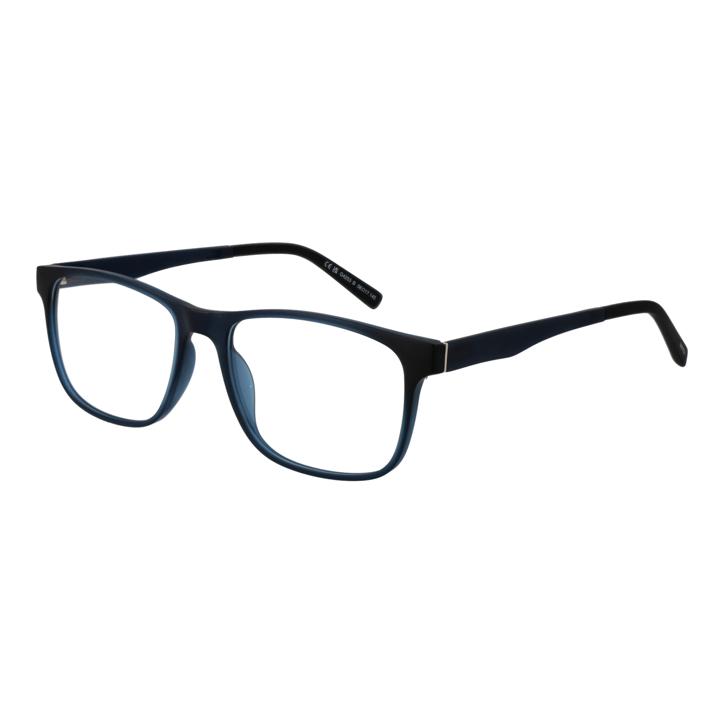 Invu Frames with Sunglasses-Clips M4253 B 56