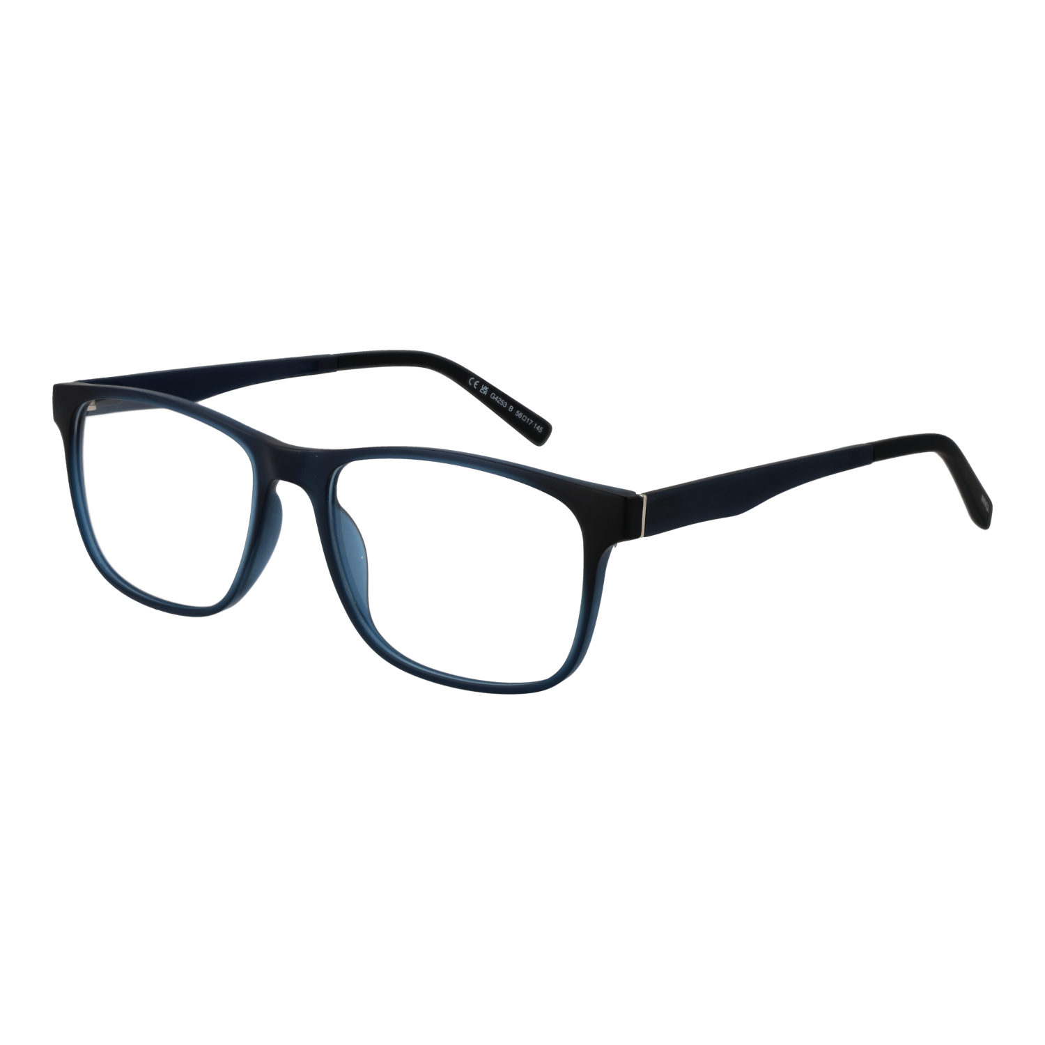 Invu Frames with Sunglasses-Clips M4253 B 56