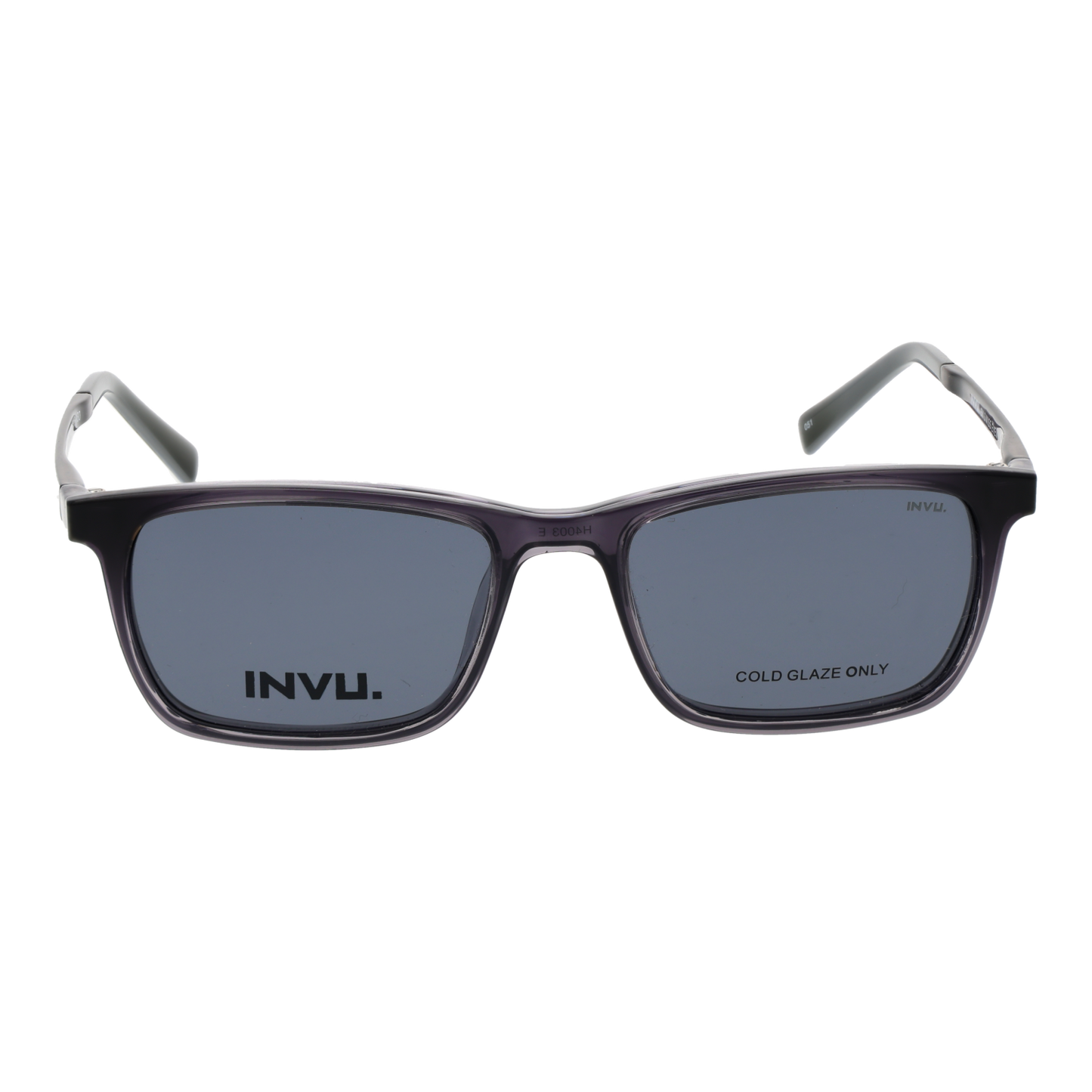 Invu Frames with Sunglasses-Clips M4003 E 49