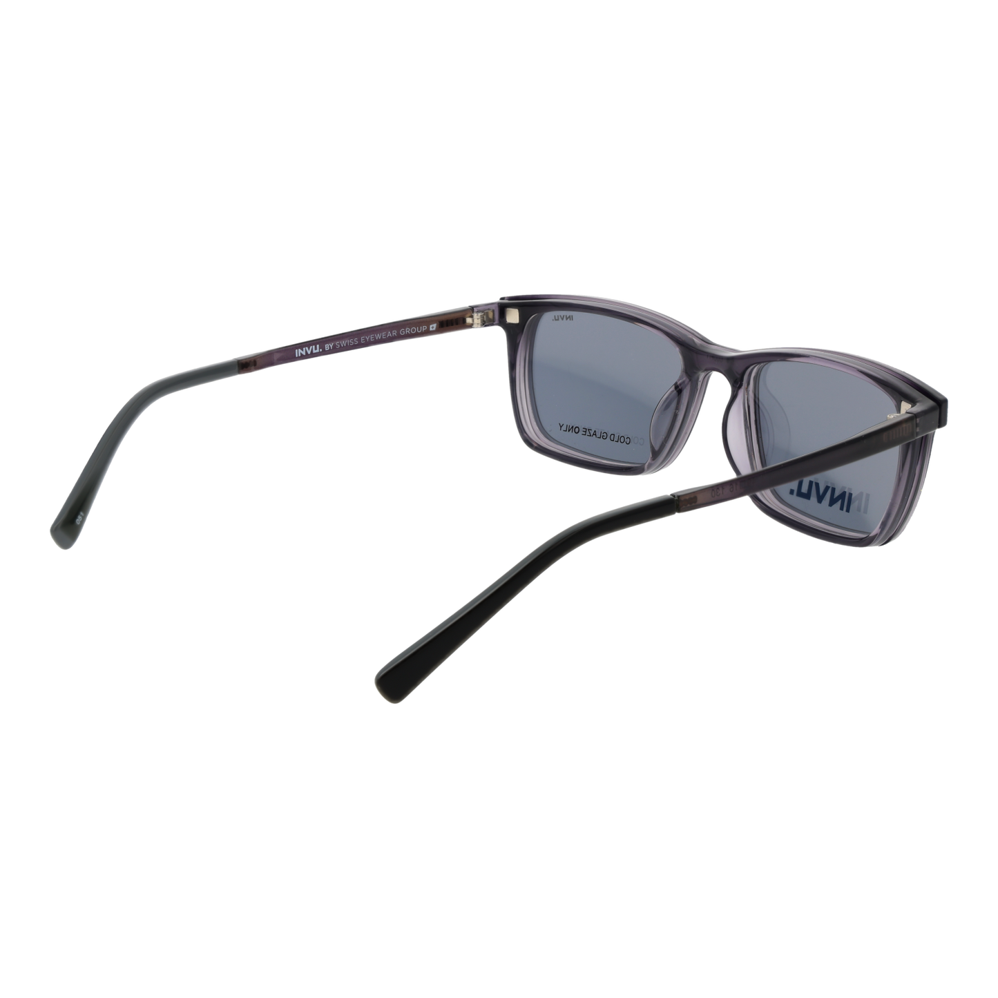 Invu Frames with Sunglasses-Clips M4003 E 49