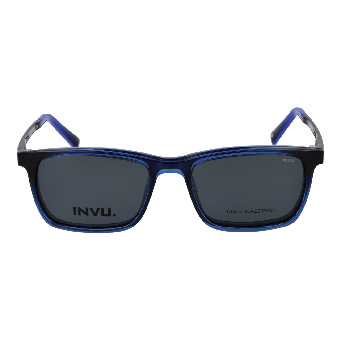 Invu Frames with Sunglasses-Clips M4003 F 49