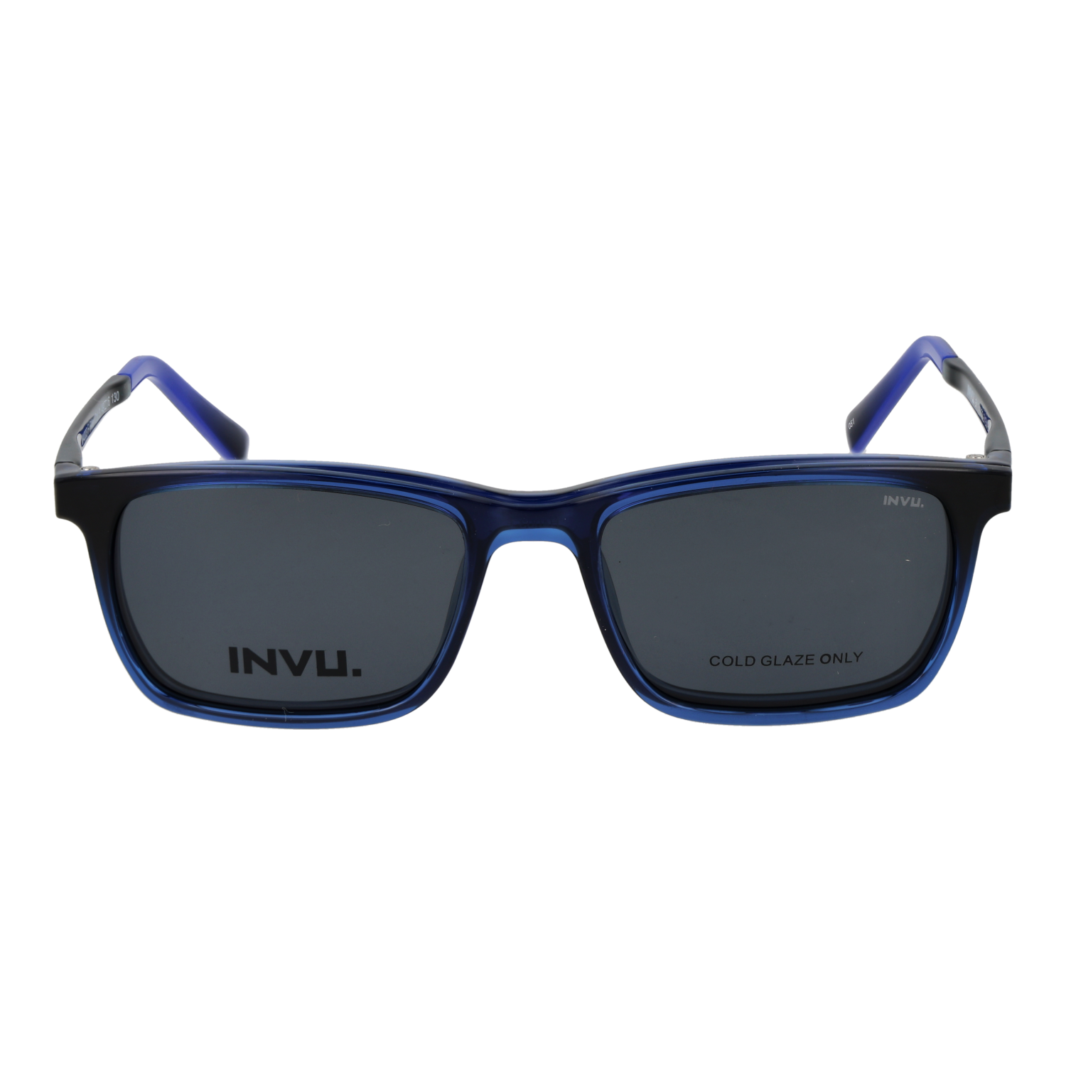 Invu Frames with Sunglasses-Clips M4003 F 49