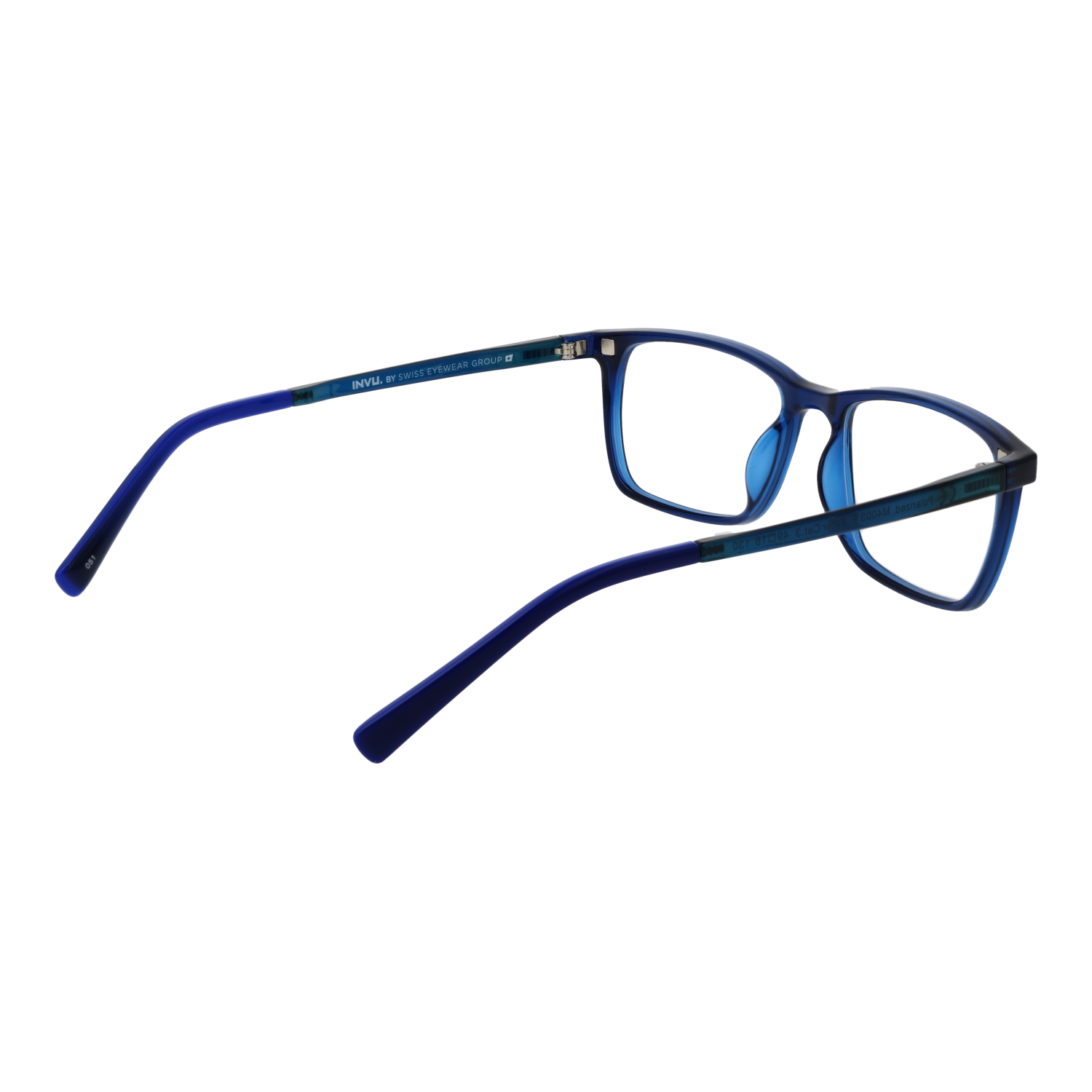 Invu Frames with Sunglasses-Clips M4003 F 49