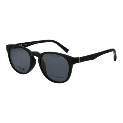Invu Frames with Sunglasses-Clips M4103 AY 50