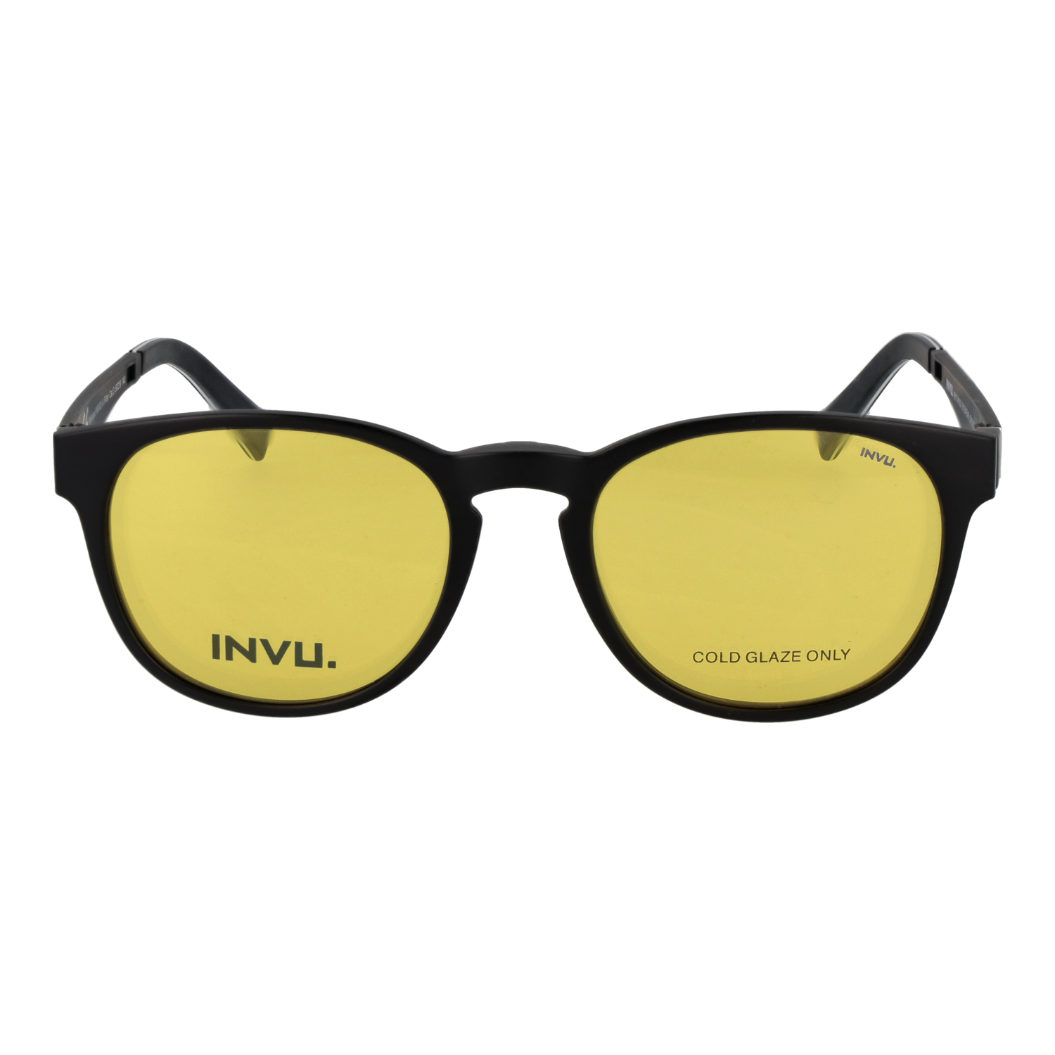 Invu Frames with Sunglasses-Clips M4103 AY 50