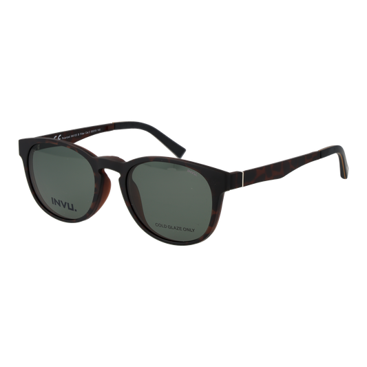 Invu Frames with Sunglasses-Clips M4103 BY 50