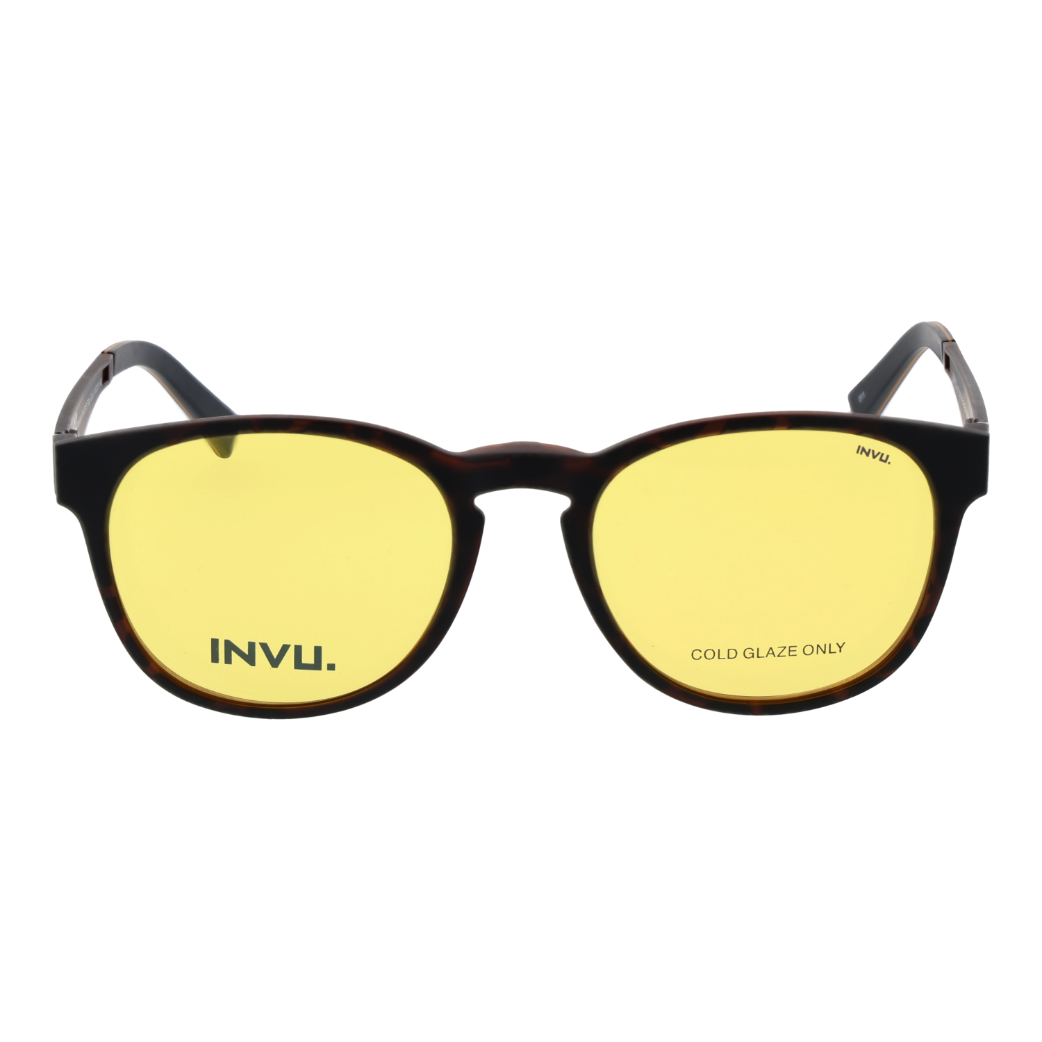 Invu Frames with Sunglasses-Clips M4103 BY 50
