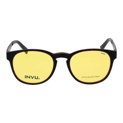 Invu Frames with Sunglasses-Clips M4103 BY 50