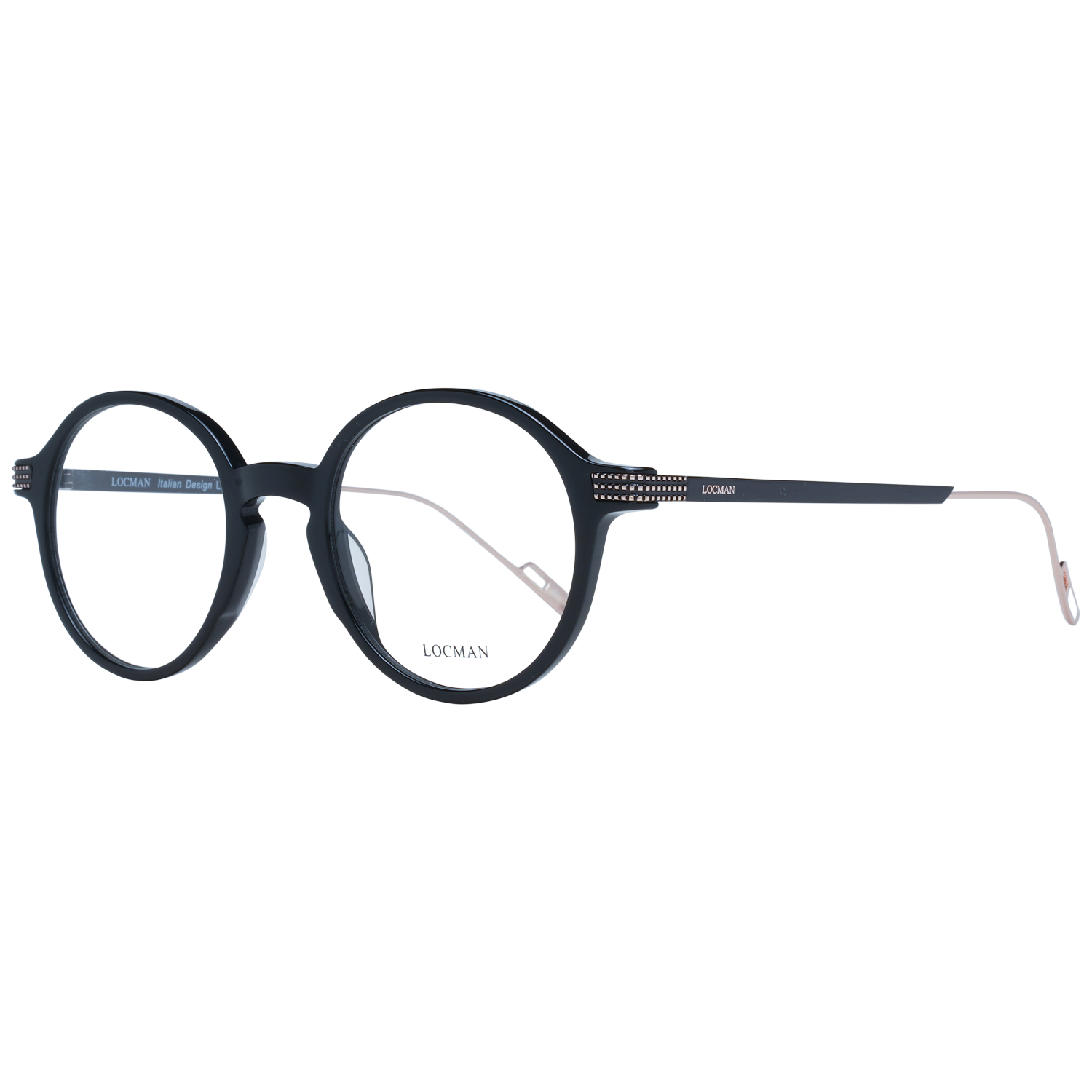 Locman Optical Frame LOCV002 BLK 48
