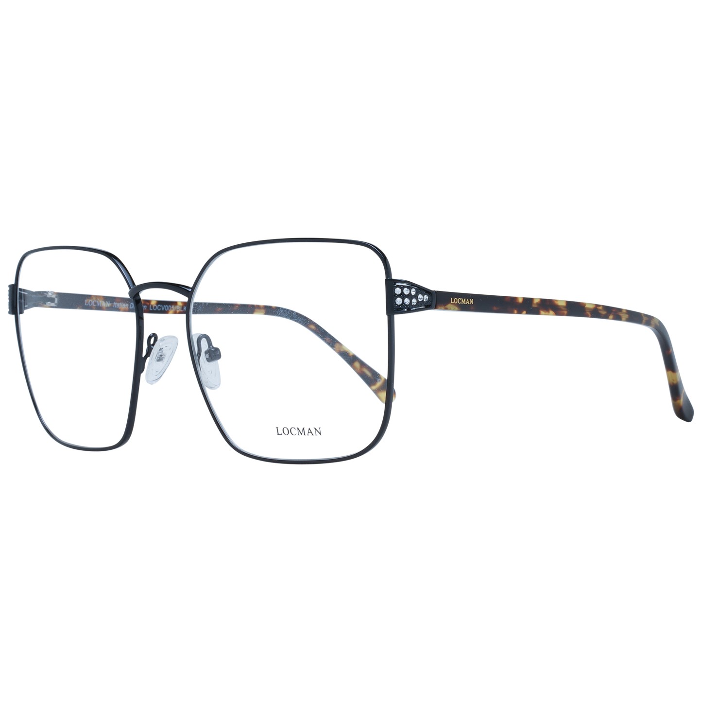 Locman Optical Frame LOCV005 BLK 57