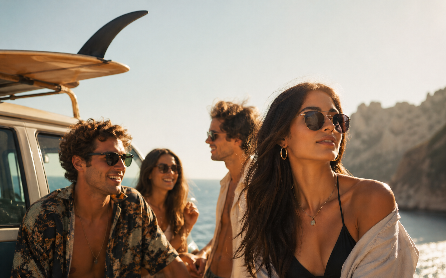 Lunettes de soleil lifestyle méditerranéen été